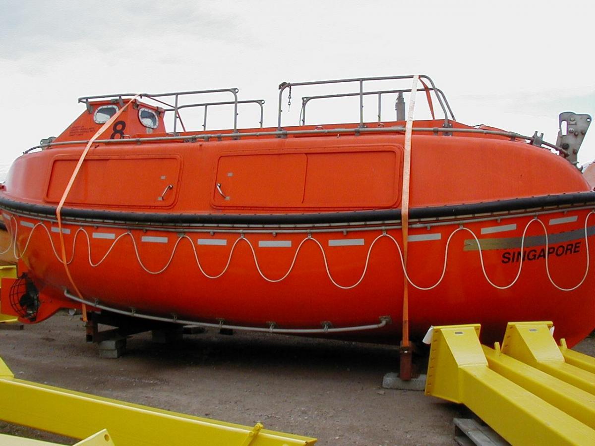 gordijn Onbepaald Verlichten Reddingssloep casco's - Lifeboatcompany.nl